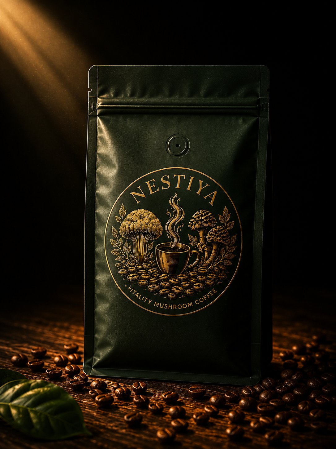 NESTIYA Vitality Mushroom Coffee premium product